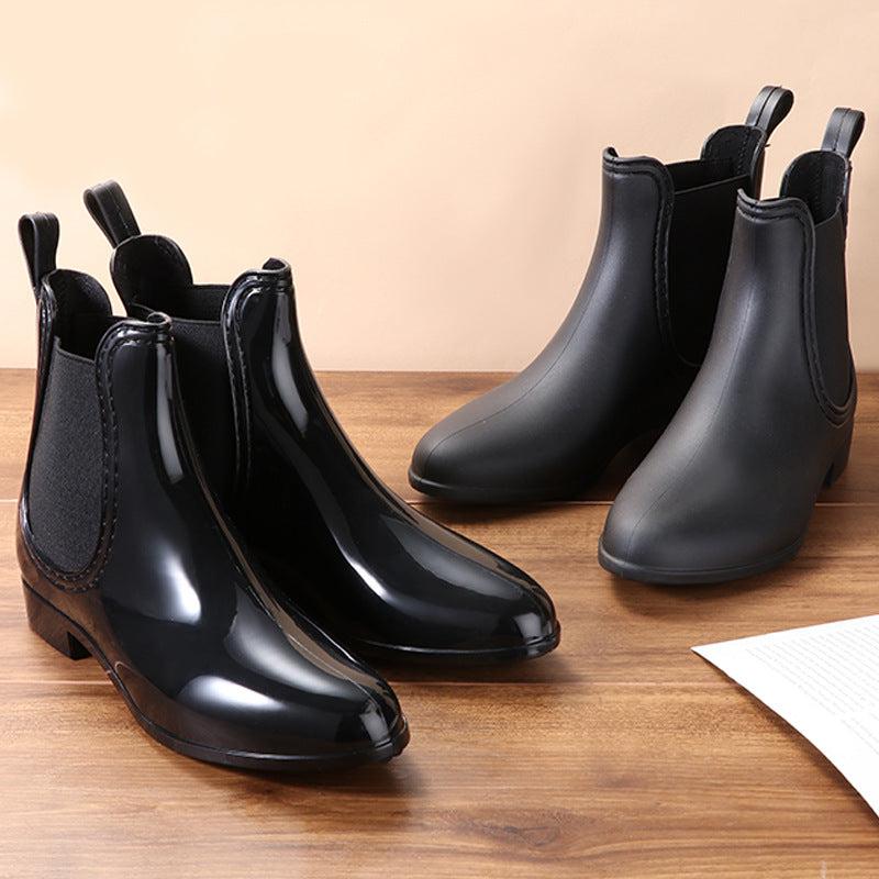 Cheky - Women's Low-cut Rain Boots Plastic