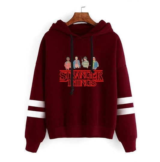 Cheky - Stranger Things Striped Hoodies