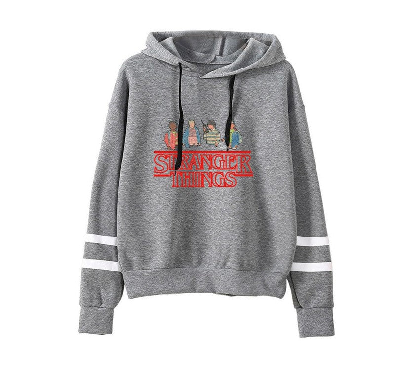 Cheky - Stranger Things Striped Hoodies