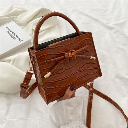 Cheky - New Korean Style Single Shoulder Messenger Bag Female Mori Stone Pattern