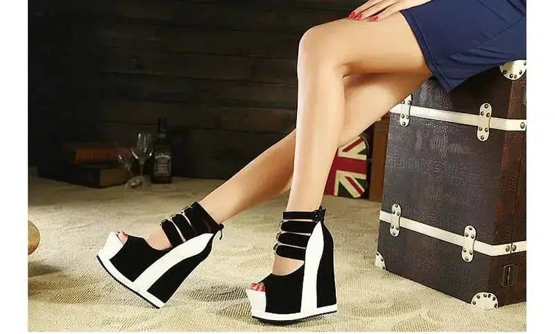 Cheky - Summer New Genuine Women Platform