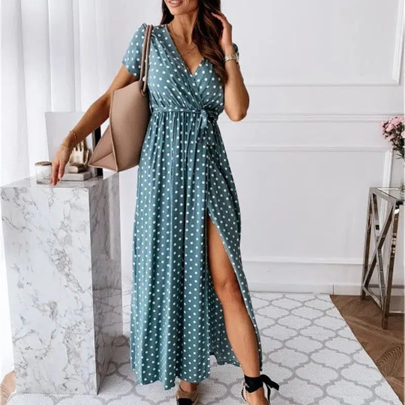 Cheky - Summer Sexy Polka Dot Casual Dresses