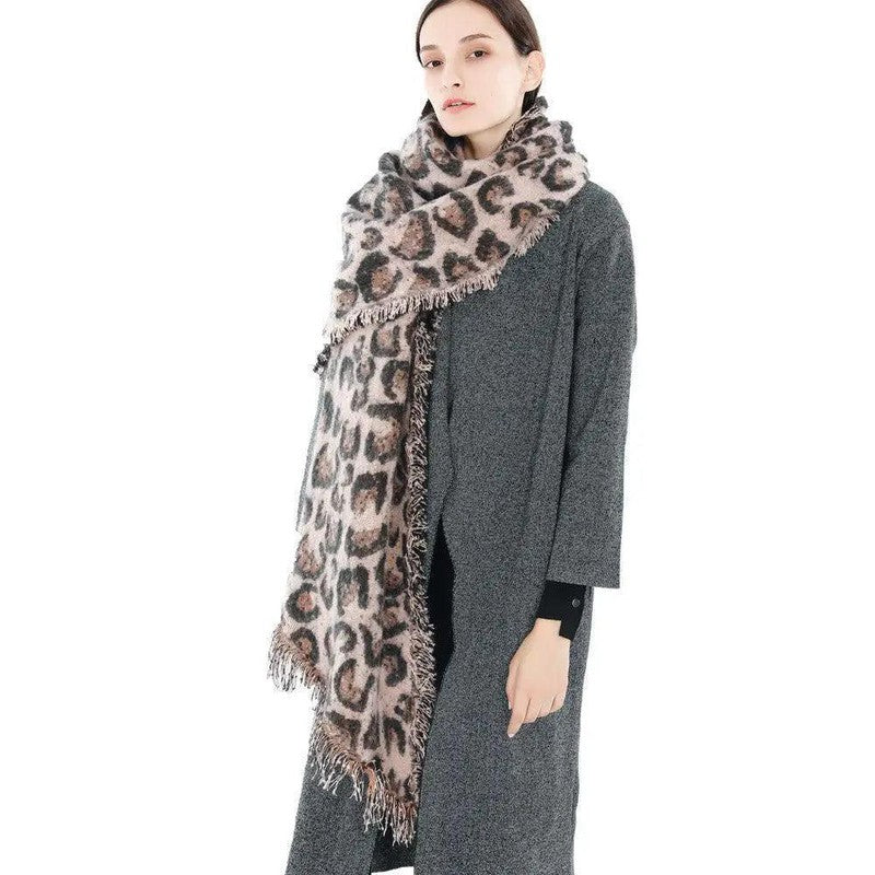 Cheky - Animal leopard imitation cashmere