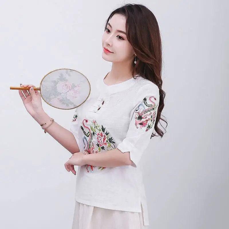 Cheky - Chinese styles clothing for women cheongsam top