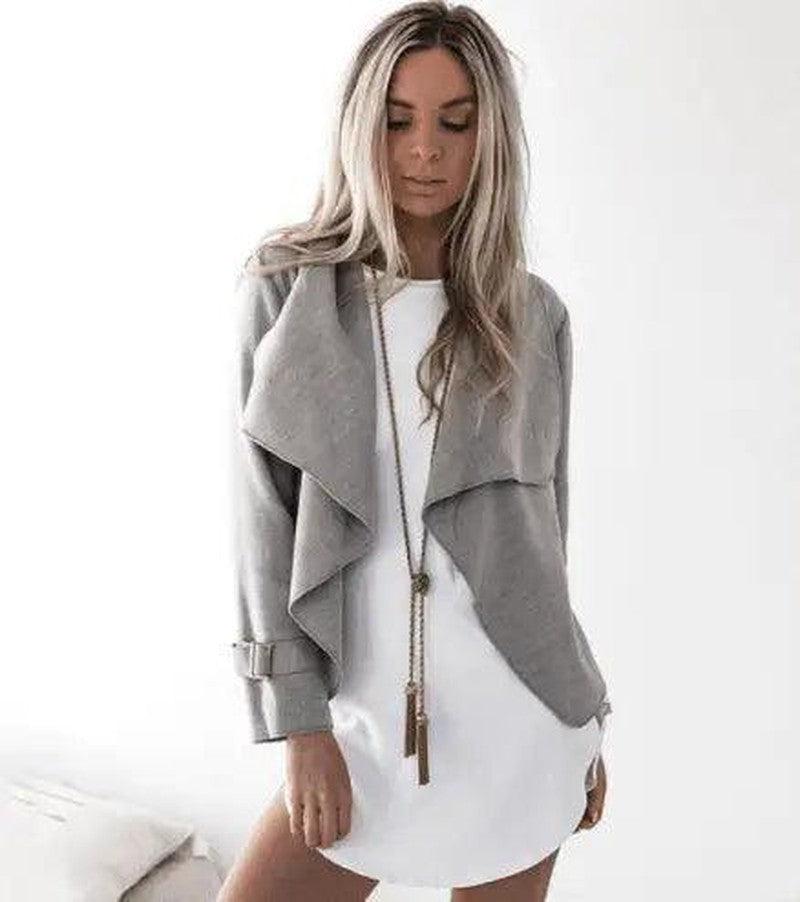 Cheky - Coat in irregular wool