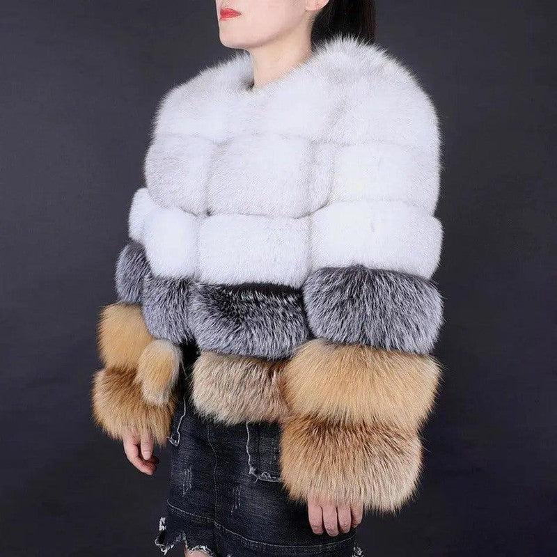 Cheky - Women's Fashionable New Fur Warm Coat